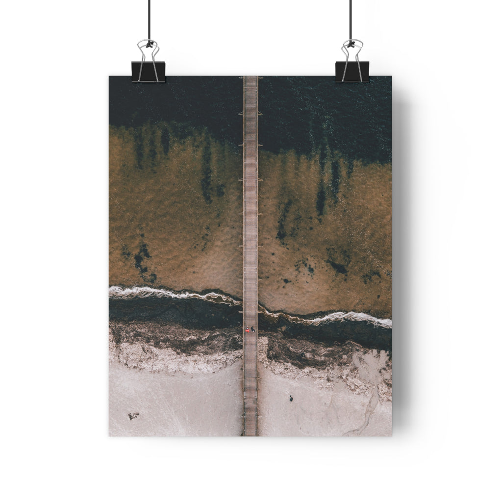 Bjärran - Shifting Beach and Piercing Bridge Landscape