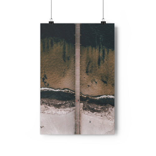 Bjärran - Shifting Beach and Piercing Bridge Landscape