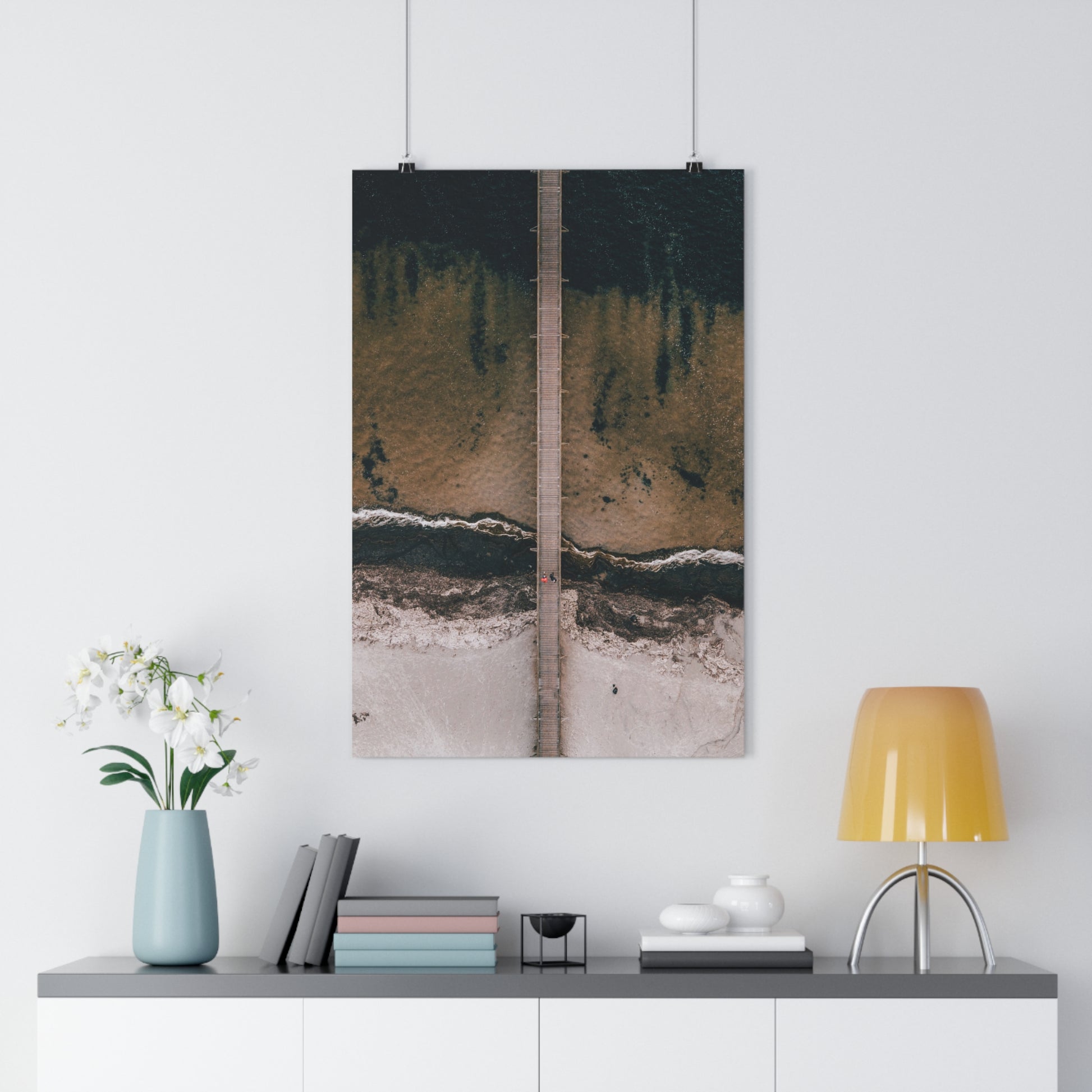 Bjärran - Shifting Beach and Piercing Bridge Landscape