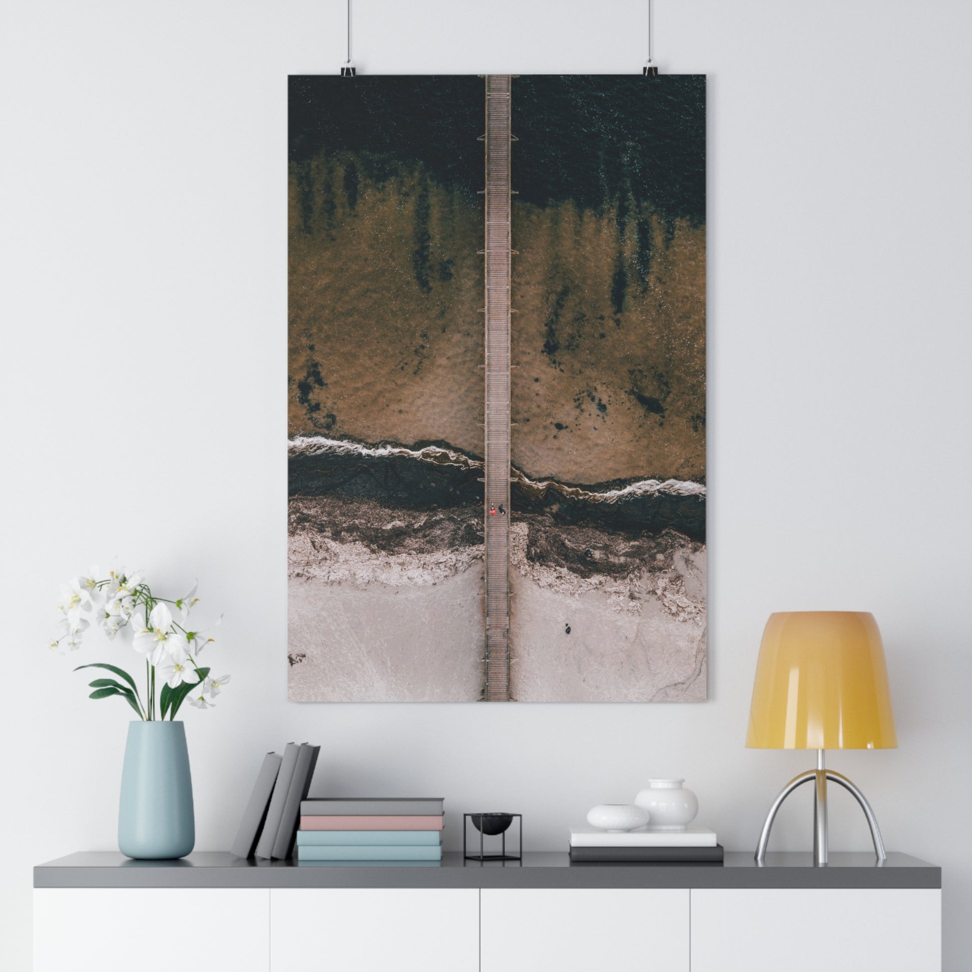 Bjärran - Shifting Beach and Piercing Bridge Landscape