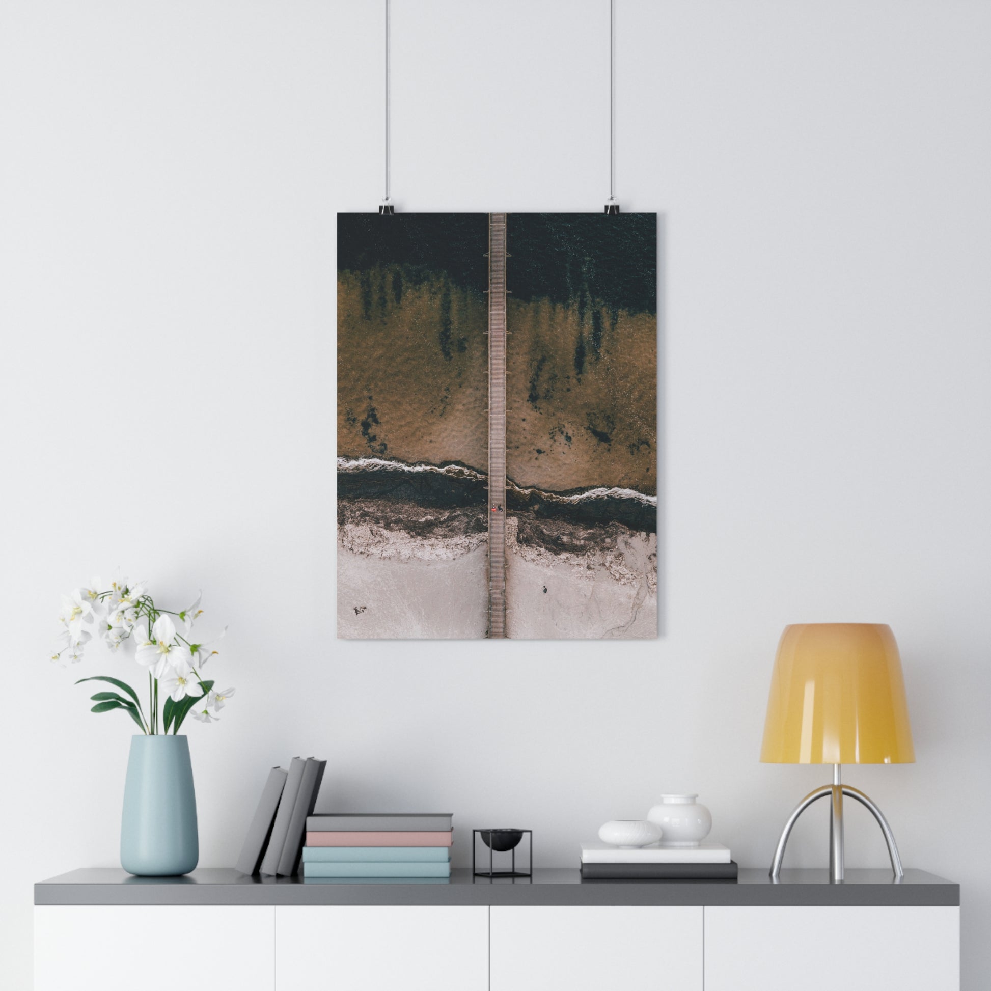 Bjärran - Shifting Beach and Piercing Bridge Landscape